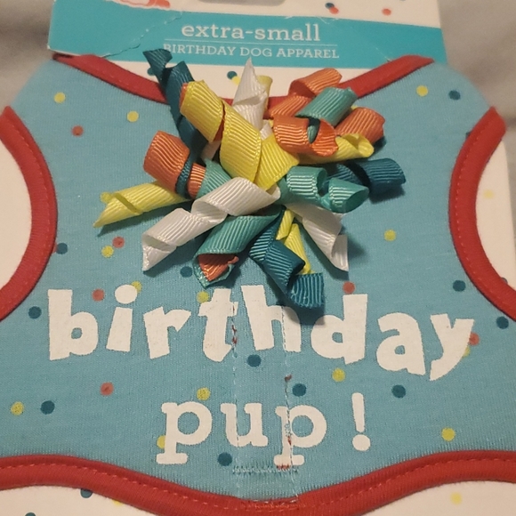🎉HPx2!!🎉Dog Dazzlers XS Birthday Dog Harness NWT - Picture 2 of 5
